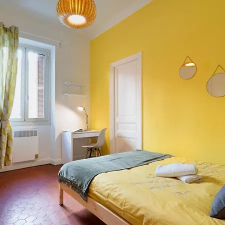 Apartmán Cosy And Trendy 3 Bedrooms Train Tramway Nice