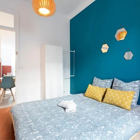 Apartamento Cosy And Trendy 3 Bedrooms Train Tramway Niza